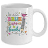 Retro Cute Pencil Bruh We Back Teachers First Day Of School Mug | teecentury