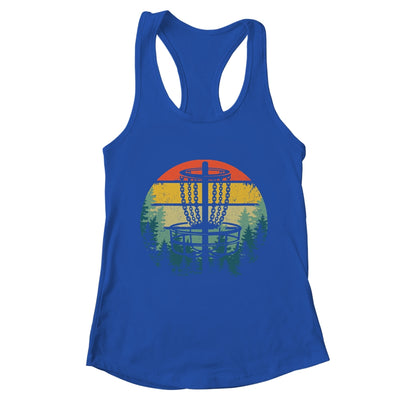 Retro Disc Golf For Men Women Flying Disc Sport Player Lover Shirt & Tank Top | teecentury