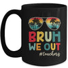 Retro End Of School Year Teacher Summer Bruh We Out Mug | teecentury