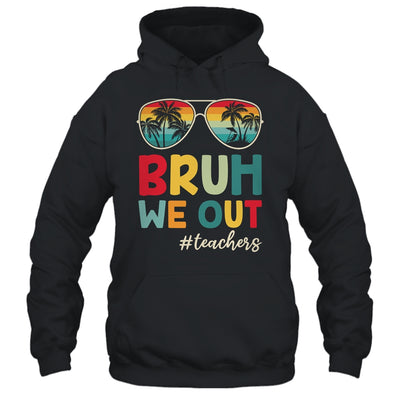 Retro End Of School Year Teacher Summer Bruh We Out Shirt & Tank Top | teecentury