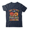 Retro Fall In Love With Learning Autumn Pumpkin Teacher Kids Shirt & Hoodie | teecentury