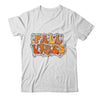 Retro Fall Vibes Autumn Design Groovy Thanksgiving Women Shirt & Sweatshirt | teecentury