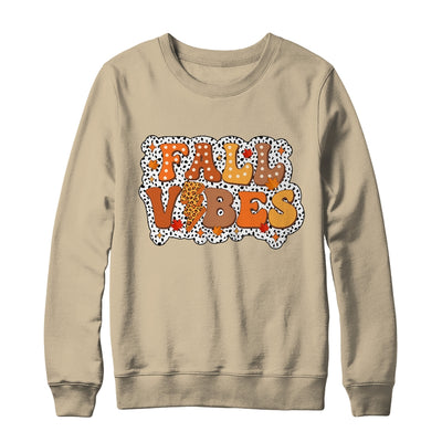 Retro Fall Vibes Autumn Design Groovy Thanksgiving Women Shirt & Sweatshirt | teecentury