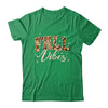 Retro Fall Vibes Preppy Floral Pumpkin Fall Autumn Vibes Shirt & Sweatshirt | teecentury