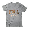 Retro Fall Vibes Preppy Floral Pumpkin Fall Autumn Vibes Shirt & Sweatshirt | teecentury
