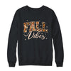 Retro Fall Vibes Preppy Floral Pumpkin Fall Autumn Vibes Shirt & Sweatshirt | teecentury