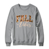 Retro Fall Vibes Preppy Floral Pumpkin Fall Autumn Vibes Shirt & Sweatshirt | teecentury