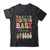 Retro Floral Mother Baby Nurse Womens Nurse Week Shirt & Tank Top | teecentury