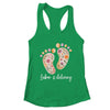 Retro Floral Nursing Labor And Delivery Nurse L&D Nurse Shirt & Tank Top | teecentury