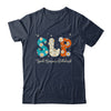 Retro Floral SLP Speech Language Pathologist Speech Therapy Shirt & Tank Top | teecentury