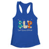 Retro Floral SLP Speech Language Pathologist Speech Therapy Shirt & Tank Top | teecentury