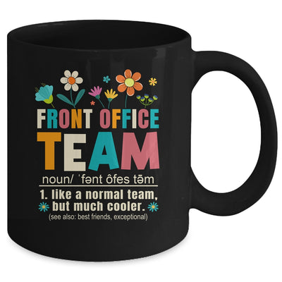 Retro Front Office Dream Team School Secretary Front Office Mug | teecentury