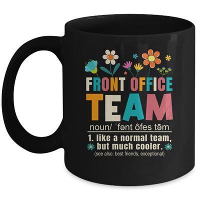 Retro Front Office Dream Team School Secretary Front Office Mug | teecentury