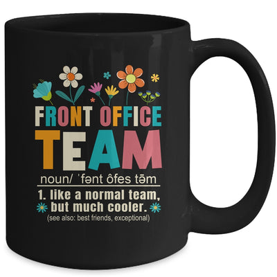 Retro Front Office Dream Team School Secretary Front Office Mug | teecentury