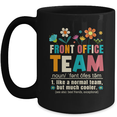 Retro Front Office Dream Team School Secretary Front Office Mug | teecentury