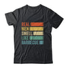 Retro Funny BBQ Grilling Real Men Smell Like Barbeque Grill Shirt & Hoodie | teecentury