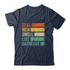 Retro Funny BBQ Grilling Real Men Smell Like Barbeque Grill Shirt & Hoodie | teecentury