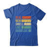 Retro Funny BBQ Grilling Real Men Smell Like Barbeque Grill Shirt & Hoodie | teecentury