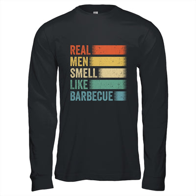 Retro Funny BBQ Grilling Real Men Smell Like Barbeque Grill Shirt & Hoodie | teecentury