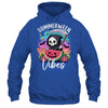 Retro Ghost Summerween Vibe Watermelon Ghost Summer Skeleton Shirt & Tank Top | teecentury