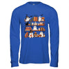 Retro Ghosts Reading Book Halloween Bookshelf Spooky Library Shirt & Hoodie | teecentury