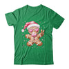 Retro Gingerbread Pink Christmas Blowing Bubble Sunglasses Shirt & Sweatshirt | teecentury