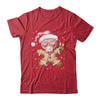 Retro Gingerbread Pink Christmas Blowing Bubble Sunglasses Shirt & Sweatshirt | teecentury