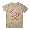 Retro Gingerbread Pink Christmas Blowing Bubble Sunglasses Shirt & Sweatshirt | teecentury