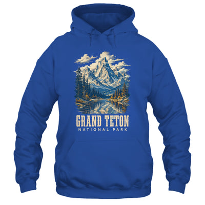 Retro Grand Teton Jenny Lake National Park Vintage Men Women Shirt & Tank Top | teecentury