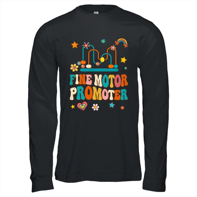 Retro Groovy Fine Motor Promoter OT Occupational Therapy Shirt & Hoodie | teecentury