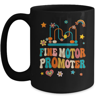 Retro Groovy Fine Motor Promoter OT Occupational Therapy Mug | teecentury
