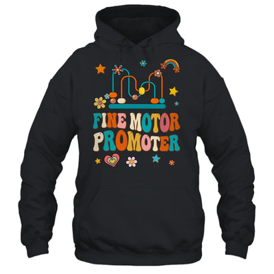 Retro Groovy Fine Motor Promoter OT Occupational Therapy Shirt & Hoodie | teecentury