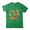 Retro Groovy Friends Giving 2025 Thanksgiving Friendsgiving Shirt & Sweatshirt | teecentury