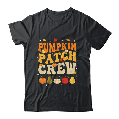 Retro Groovy Pumpkin Patch Crew Thanksgiving Fall Autumn Shirt & Hoodie | teecentury