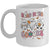 Retro Groovy Read More Books Ghost Boo Funny Halloween Mug | teecentury