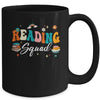 Retro Groovy Reading Squad Girls Boys Cute Reading Teacher Mug | teecentury