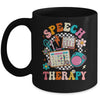 Retro Groovy Speech Therapy Language Pathologist For Women Mug | teecentury