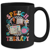 Retro Groovy Speech Therapy Language Pathologist For Women Mug | teecentury
