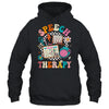 Retro Groovy Speech Therapy Language Pathologist For Women Shirt & Tank Top | teecentury
