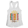 Retro Groovy Summer Vibes For Girl Women Beach Vacation Shirt & Tank Top | teecentury