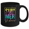 Retro Groovy Summer Vibes For Women Men Kids Summer Vacation Mug | teecentury