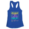 Retro Groovy Summer Vibes For Women Men Kids Summer Vacation Shirt & Tank Top | teecentury