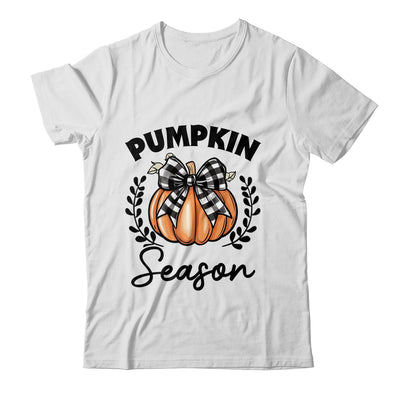 Retro Halloween Pumpkin Spice Coquette Pumpkin Season Women Girls Shirt & Sweatshirt | teecentury