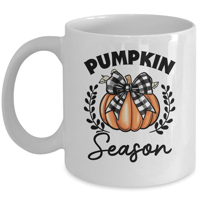 Retro Halloween Pumpkin Spice Coquette Pumpkin Season Women Girls Mug | teecentury