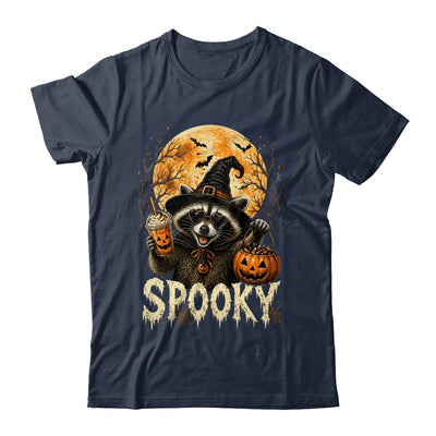 Retro Halloween Raccoon Witch Hat Funny Spooky Season Humor Shirt & Sweatshirt | teecentury