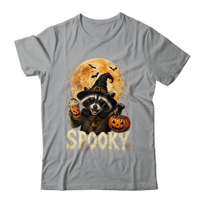 Retro Halloween Raccoon Witch Hat Funny Spooky Season Humor Shirt & Sweatshirt | teecentury