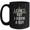 Retro I Cant But I Know A Guy Christian Faith Believer Mug | teecentury