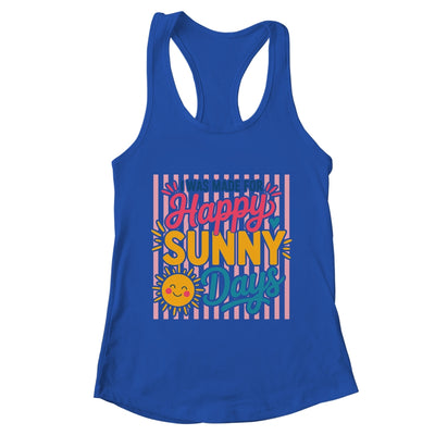 Retro I Was Made For Happy Sunny Days Summer Spring Beach Shirt & Tank Top | teecentury