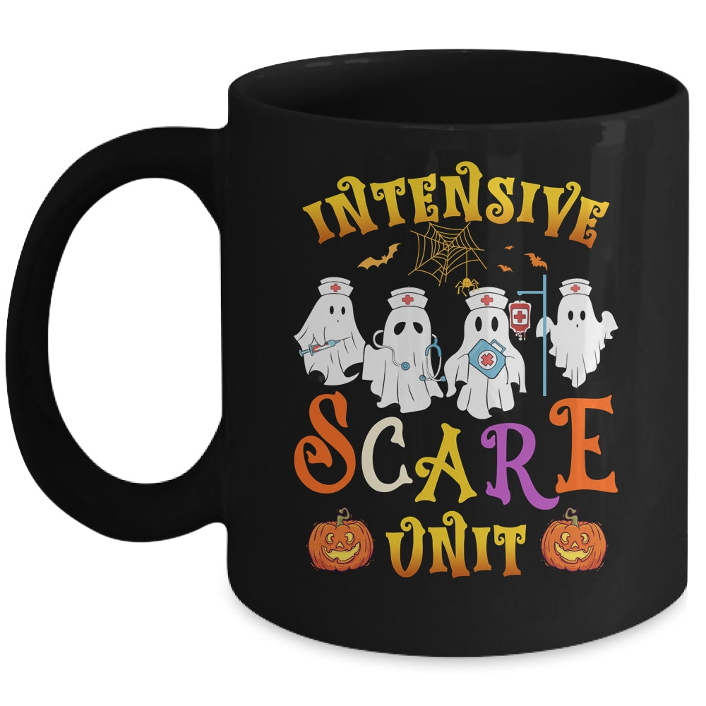 Retro Intensive Scare Unit Halloween ICU Boo Crew Women Mug | teecentury