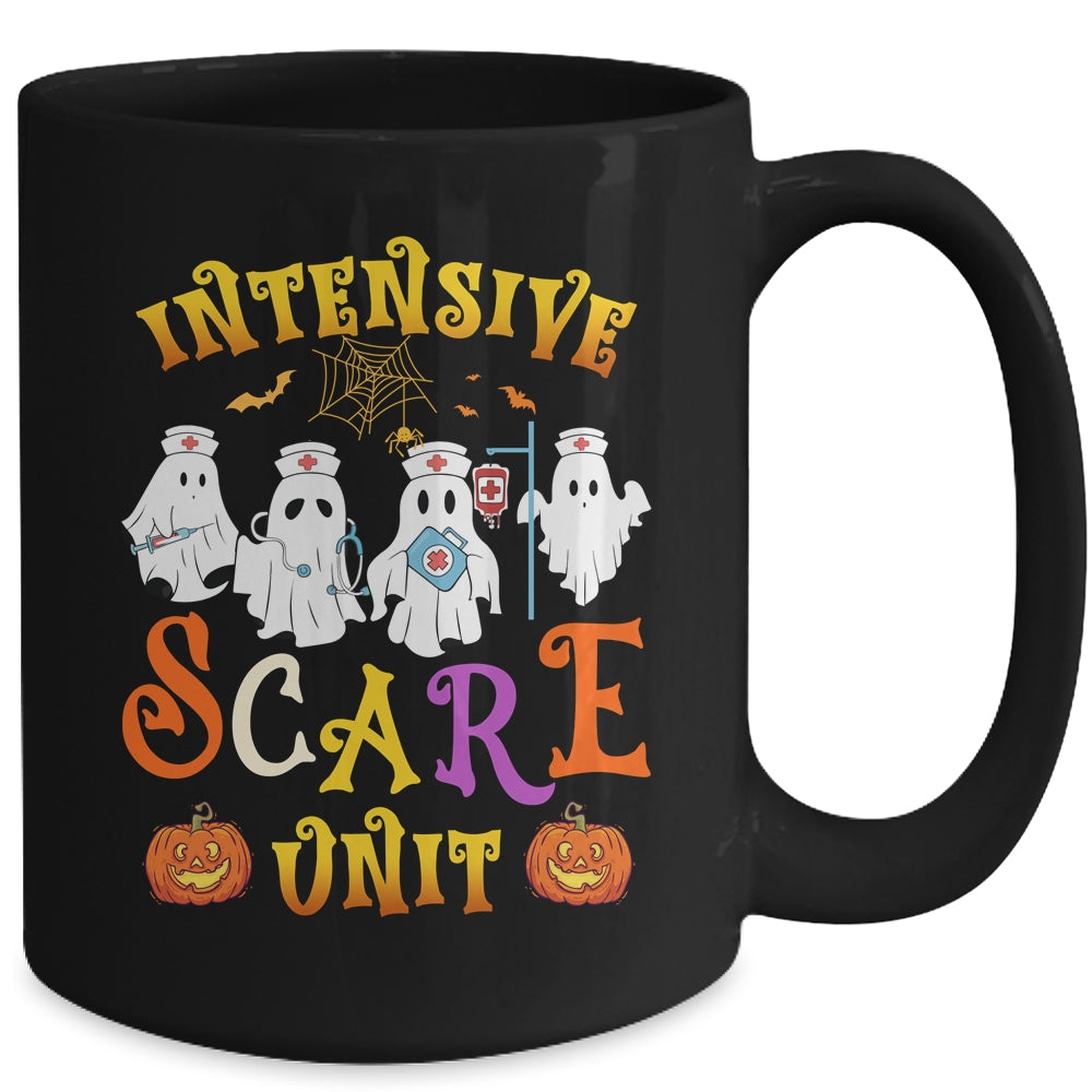 Retro Intensive Scare Unit Halloween ICU Boo Crew Women Mug | teecentury